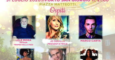 Stasera il trofeo “Nilla Pizzi”. In piazza Matteotti dalle 21 trofeo nilla pizzi 20200