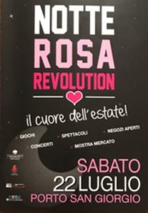 notte rosa revolution 2017