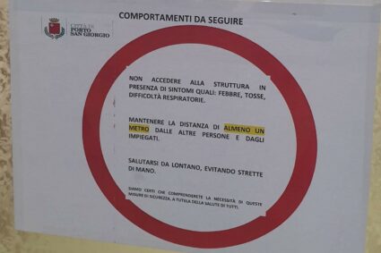 Coronavirus – le misure adottate dal Comune di P.S.Giorgio per la salute di dipendenti e cittadini