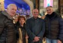 Presepe della signora Ficiarà: nei giorni scorsi in visita anche l’arcivescovo Rocco Pennacchio