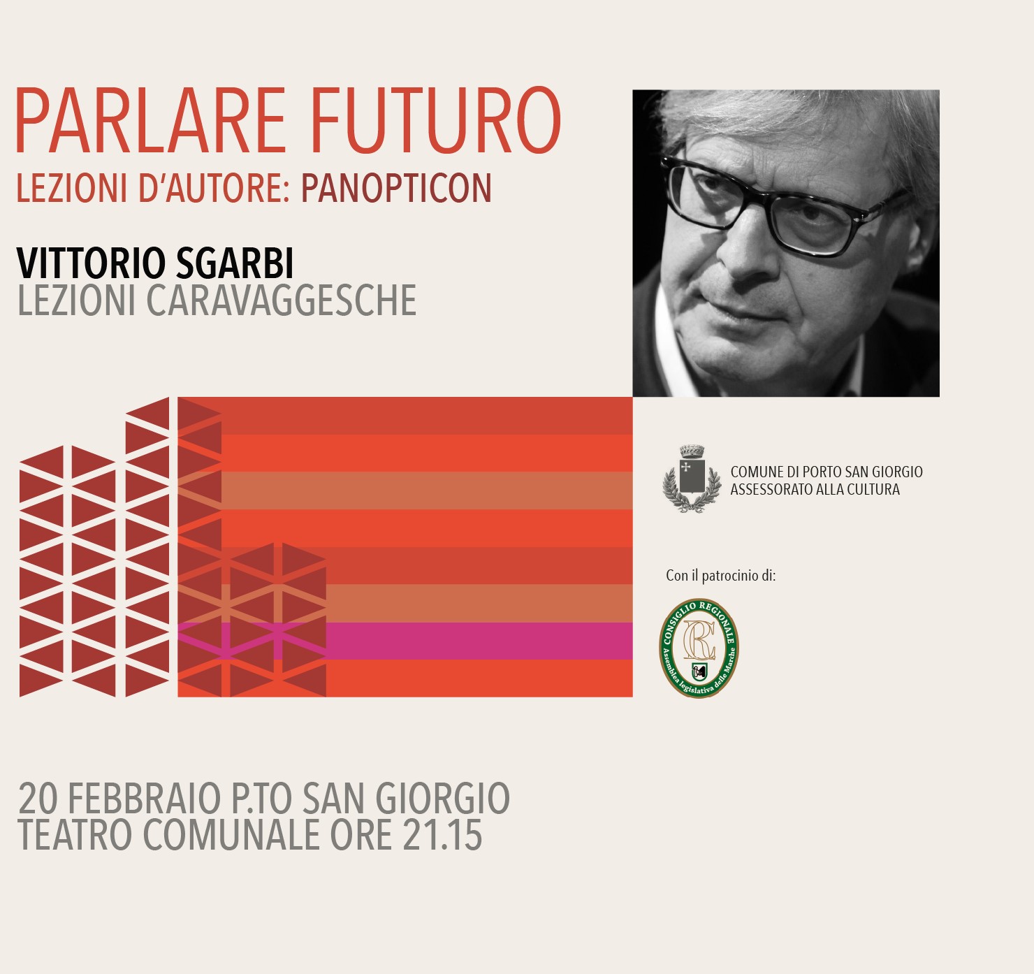 Lezioni caravaggesche: domani Vittorio Sgarbi a teatro per “Parlare Futuro”